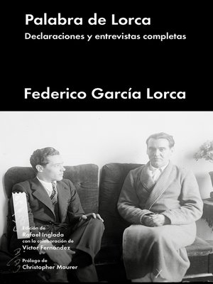cover image of Palabra de Lorca